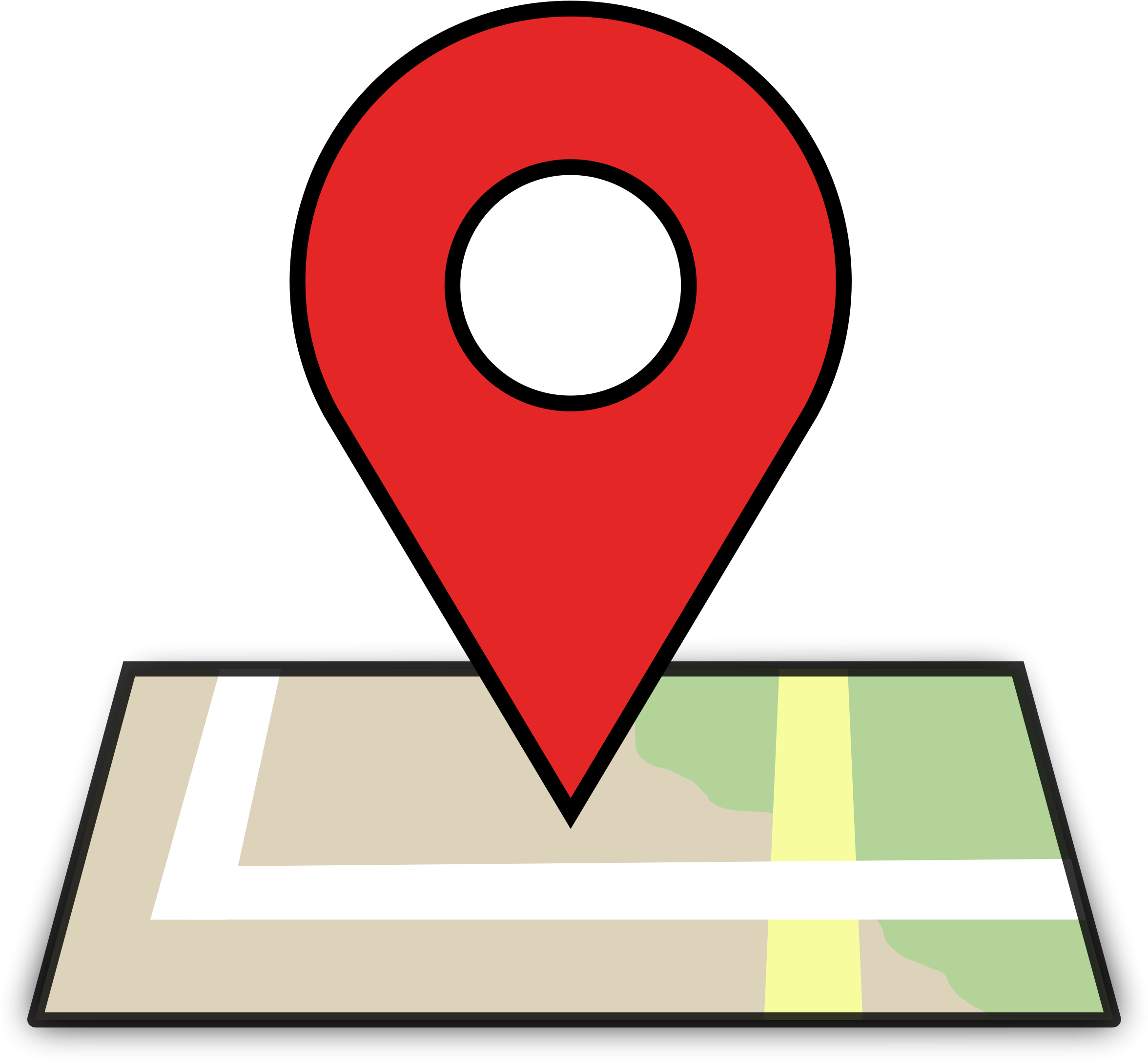 Cartoon Map Barcelona - Location Png (2400x2185)