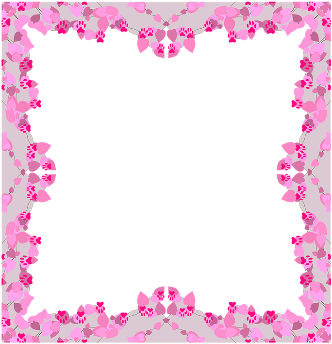 Free Baby Shower Borders 1, Buy Clip Art - Cherry Blossom Clipart Border (692x720)