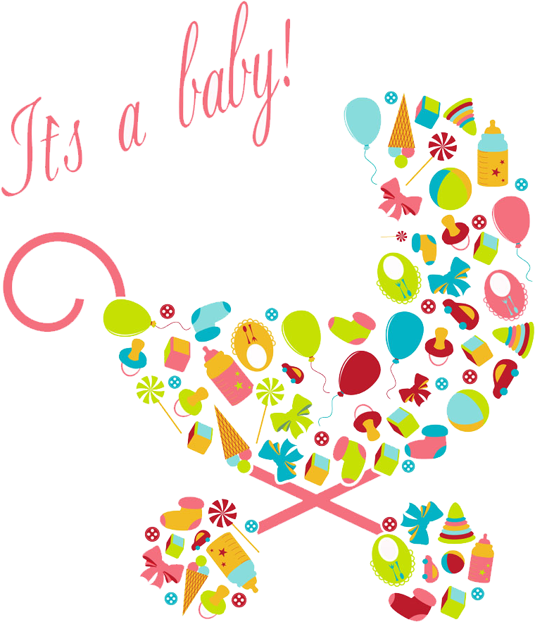 Infant Baby Shower Mother Baby Announcement Illustration - Infant (1000x997)