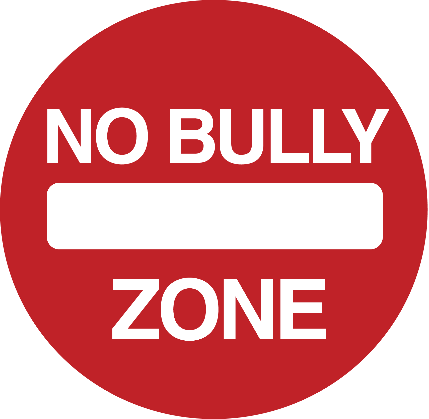 No To Bullying Stop Bullying - No Bully Zone Png (1710x1668)