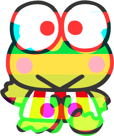 12th Picture Of Hello Kitty And My Melody Glitch Items - Sanrio X Glitch Tote Bag (501x598)