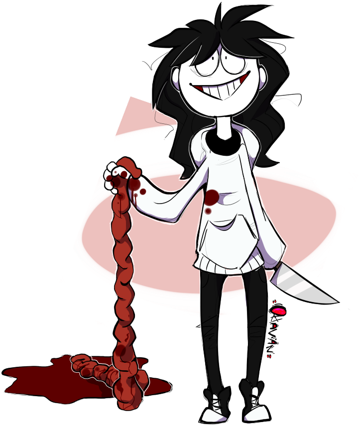 Jeff The Killer Clipart - Fan Art (760x899)