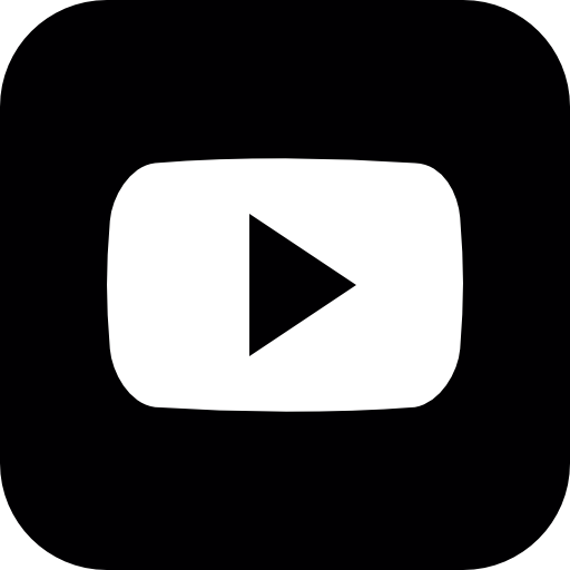 Video Play Button Free Icon - Youtube Social Media Icons (512x512)
