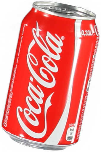 Source - - Coke In Can Png (341x512)