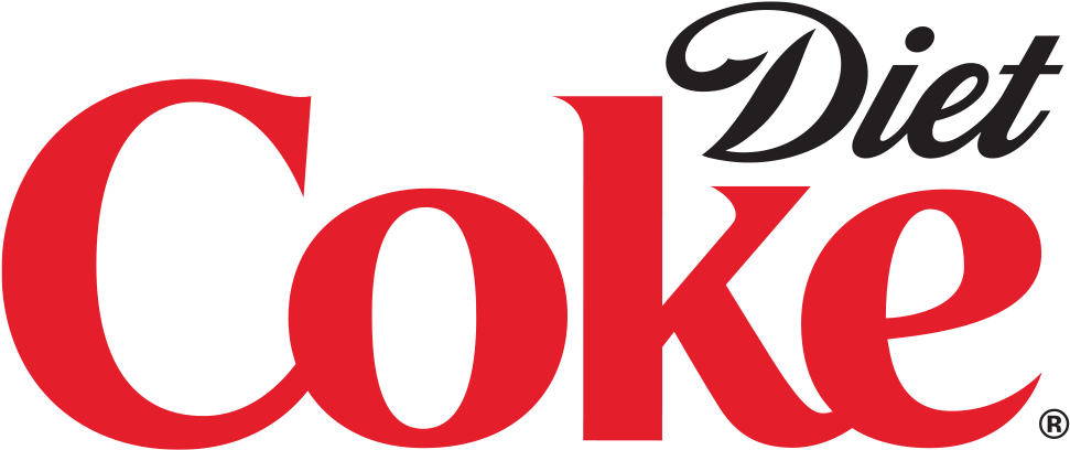 Diet Coke Logo Food Logonoid Com Rh Logonoid Com Pepsi - Diet Coke - 20 Pack, 12 Fl Oz Cans (1000x433)