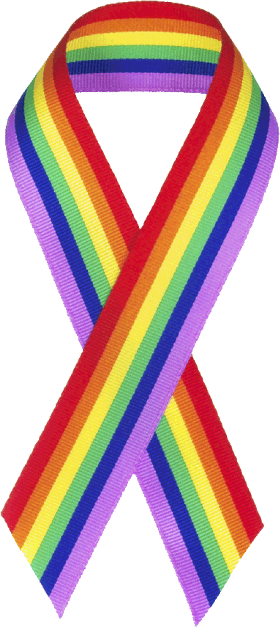 Awareness Ribbons - Rainbow Cancer Ribbon Meaning (640x1289)