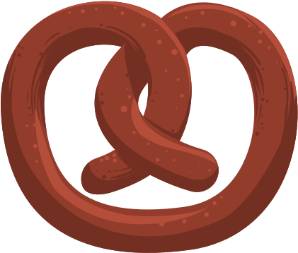 Pretzel German Snack - Wood (550x550)