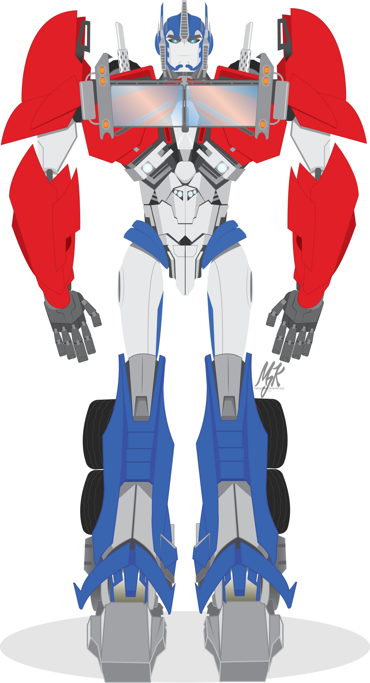 Tfp Optimus Prime - Optimus Prime Full Body (1280x2357)
