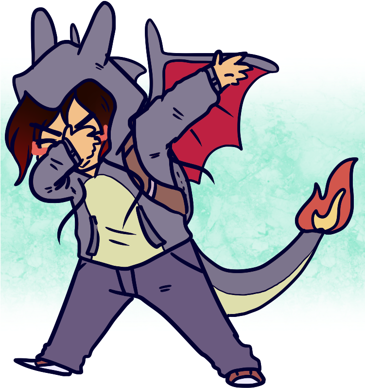 Dabizard By Salt-pile - Cartoon (750x819)