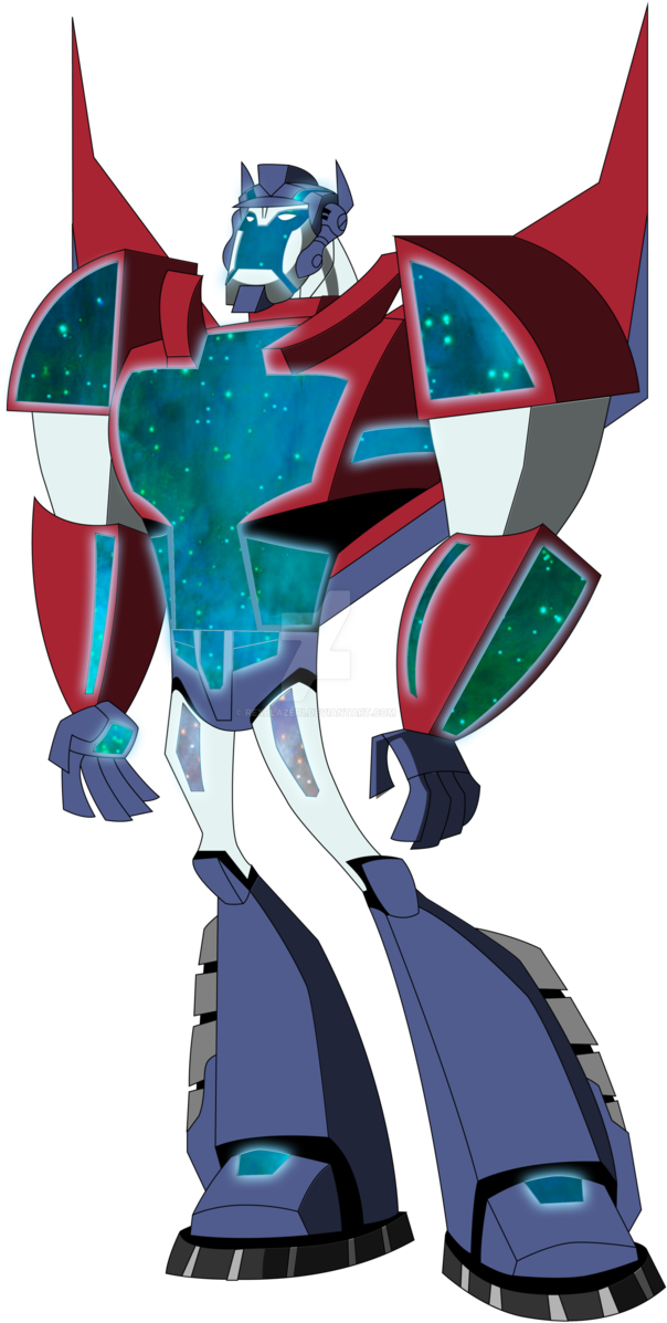 Optimus Prime I By Rexblazer1 - Transformers Animated Optimus Prime Png (644x1239)