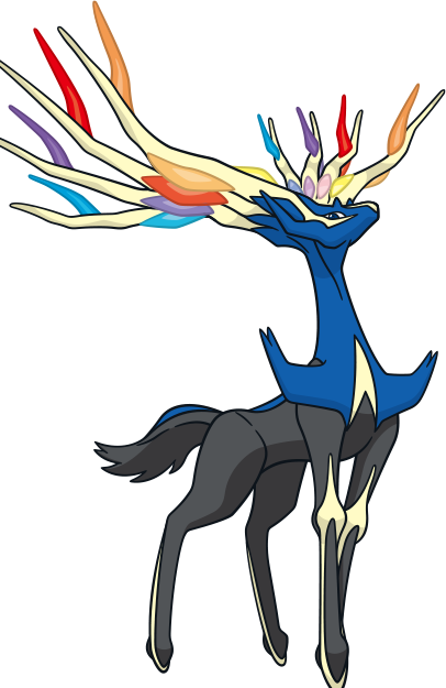 Xerneas - Legendary Pokemon Xerneas (406x625)
