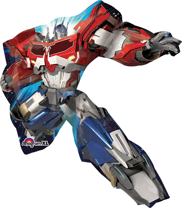 Explore Transformers Optimus Prime And More Globo Transformers - Transformer Balloons (600x684)