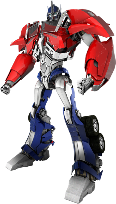 Optimus Prime-transformers Prime Show - Optimus Prime Tf Prime (388x682)