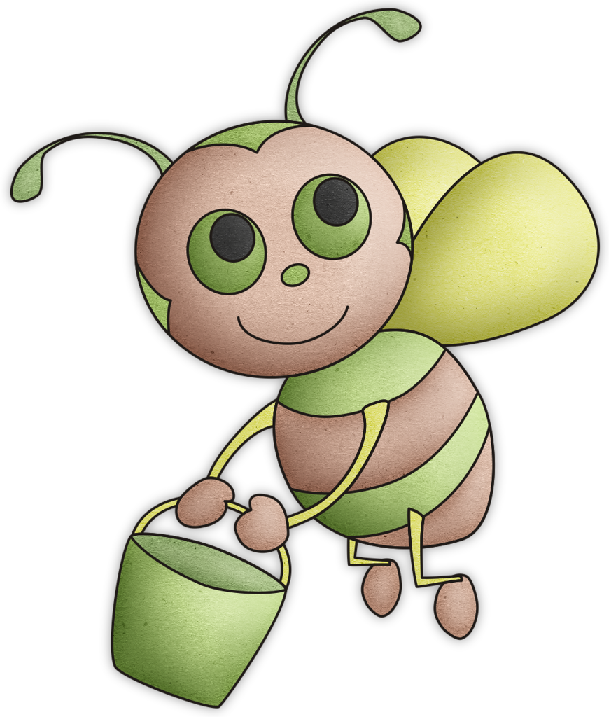 Borboletas & Joaninhas E Etc - Bee (870x1024)