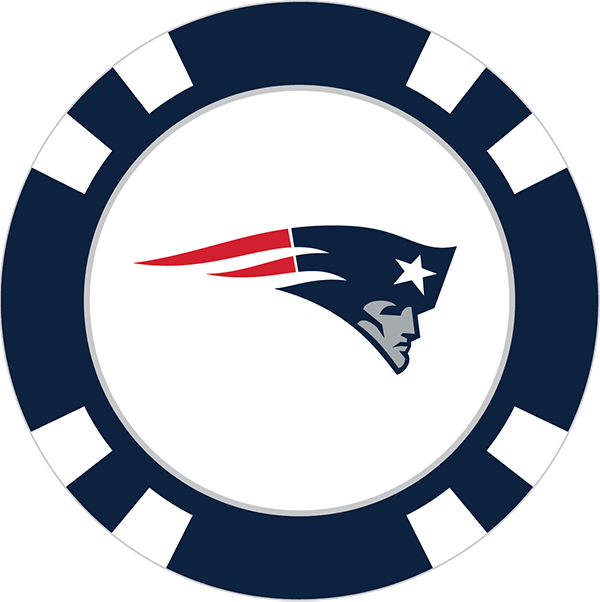 New England Patriots Poker Chip Ball Marker - Toronto Blue Jays Png (600x602)