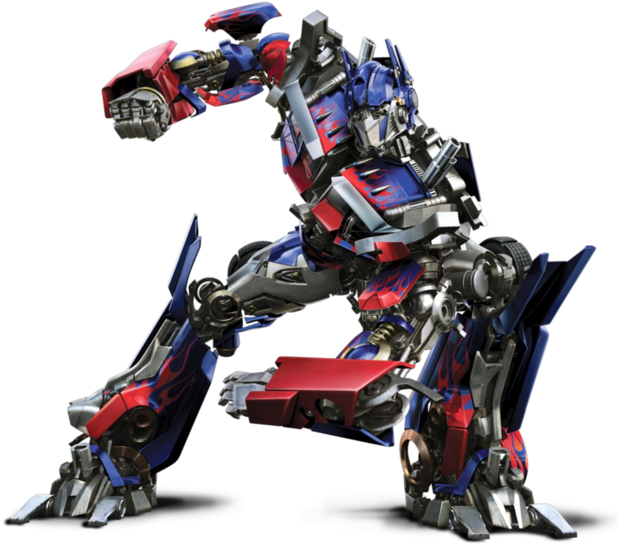 Optimus Prime Clipart - Robot Transformer Optimus Prime (640x569)