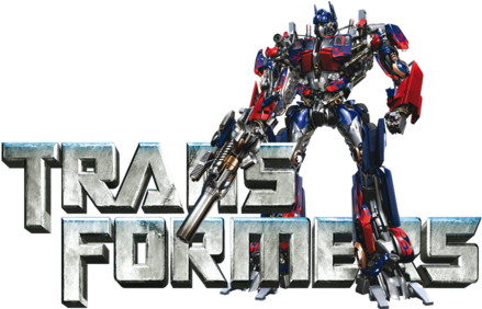 The Transformers Wallpaper Containing A Multiplex Called - Transformers Logo Optimus Prime Png (500x281)