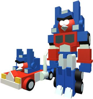 Angry Birds Transformers - Angry Birds Transformers Roblox (420x420)