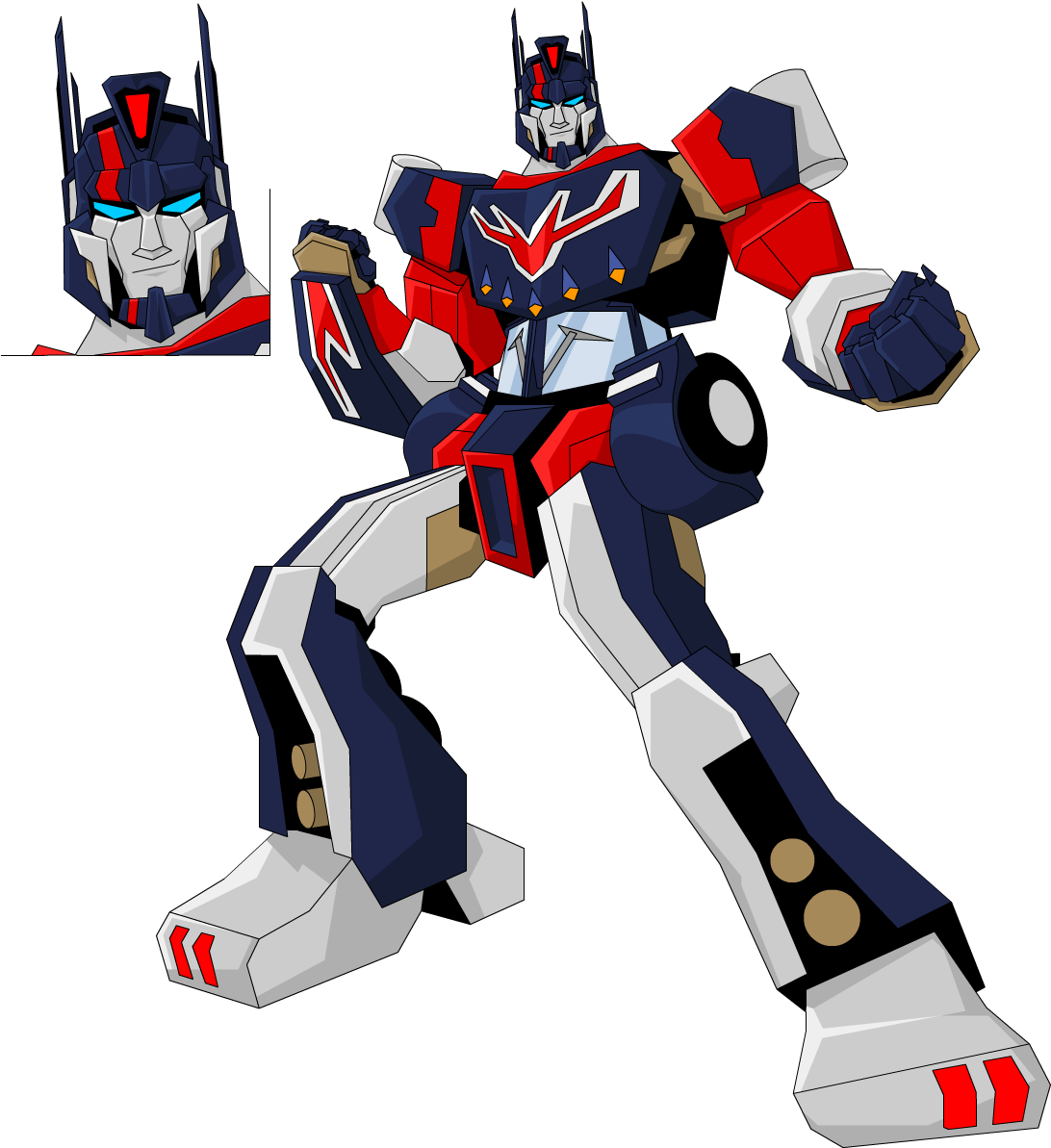 Optimusnew - Transformers Redesign (1100x1200)