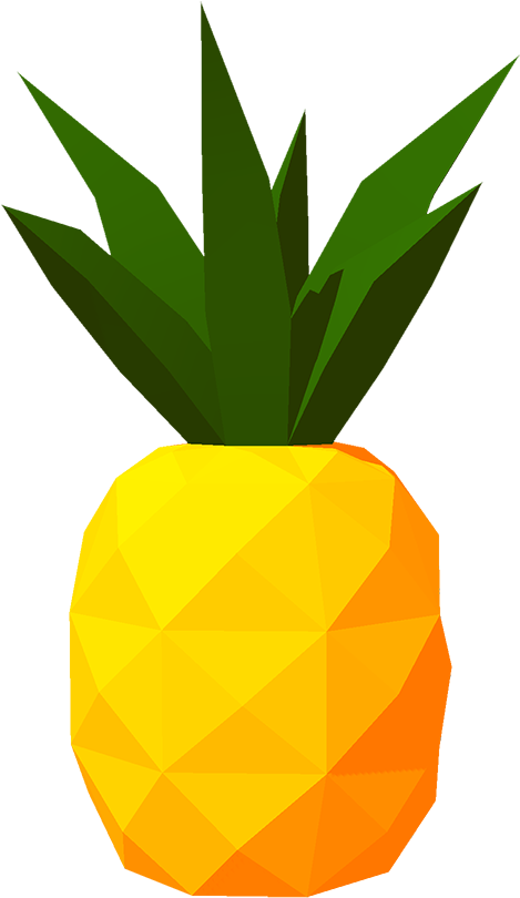 Like Pineapples Like Low-poly 3d Models Get Both On - Samsung (648x845)