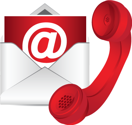 Klean As A Whistle 770 568 - Contact Us Icon Red Png (438x416)