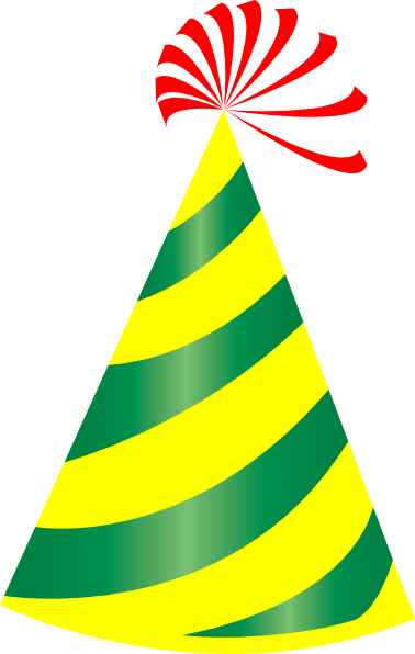 Party Hat Clip Art At Clker - Party Hat Clip Art At Clker (378x596)