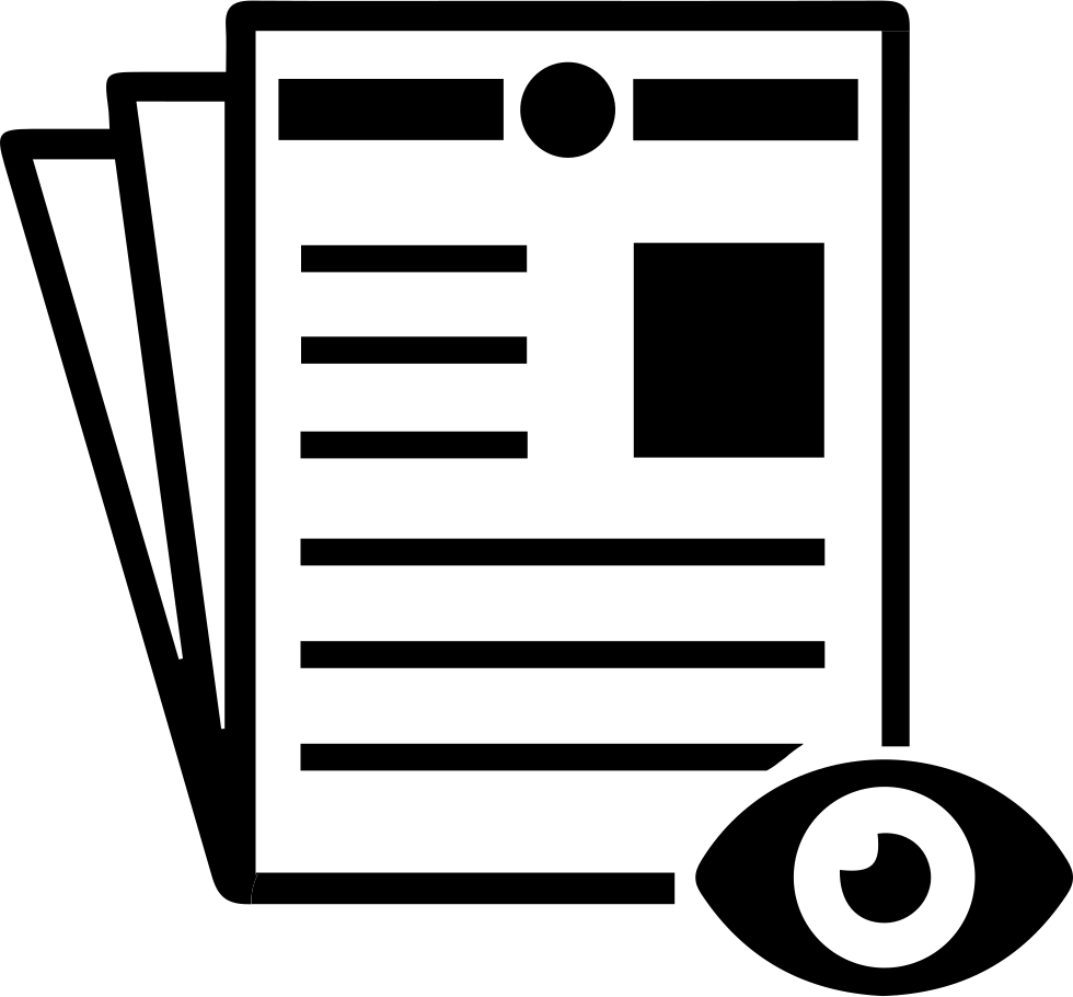 My Concern Comments - Financial Statement Clipart Black And White (980x910)