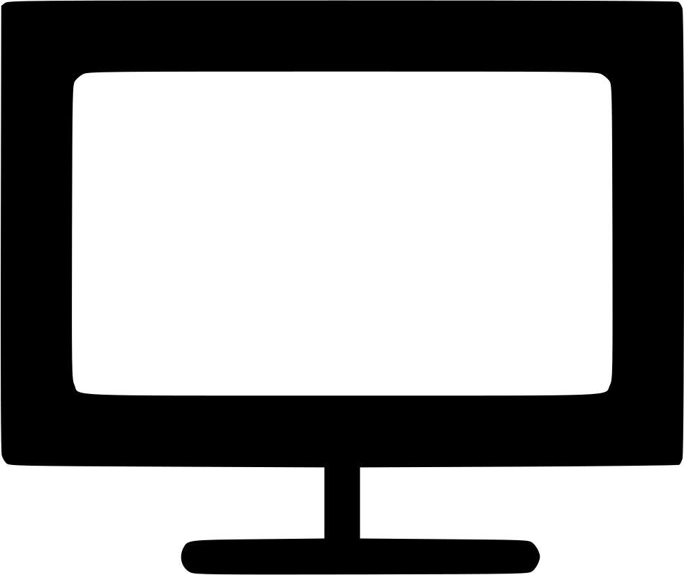 Flat Screen Tv Comments - Computer Svg (981x826)