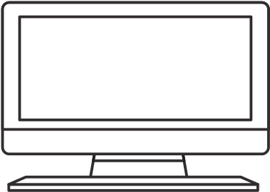 Tv Screen Technology Outline - Computer Monitor (550x550)