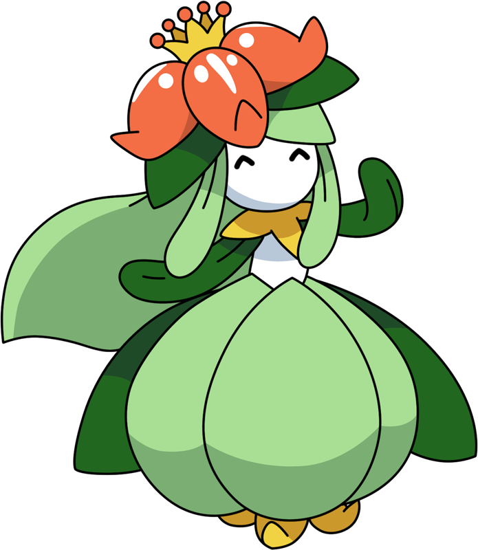 Stats, Moves, Evolution, Locations & Other Forms - Pokemon Lilligant Png (695x800)