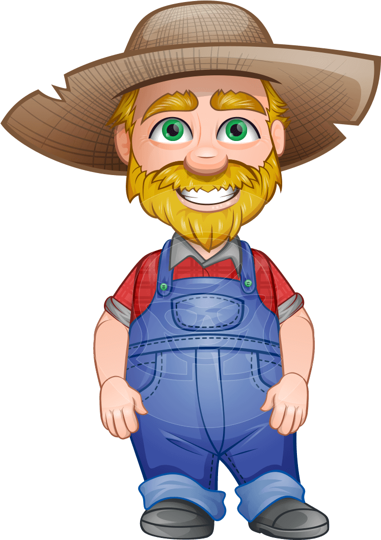 Clip Arts Related To - Farm Man Cartoon (957x1060)