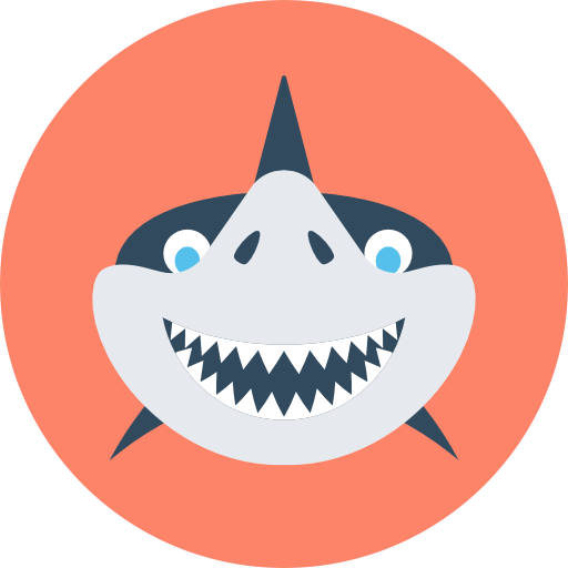 Shark Free Icon - Baby Shark (512x512)