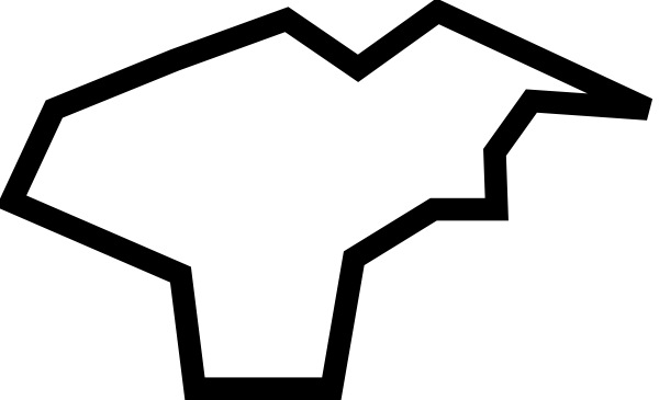 Outline Map - Cantabria (600x365)