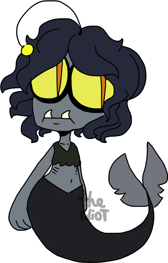 Anglerfish Mermaid By Val-entine - Illustration (728x1010)