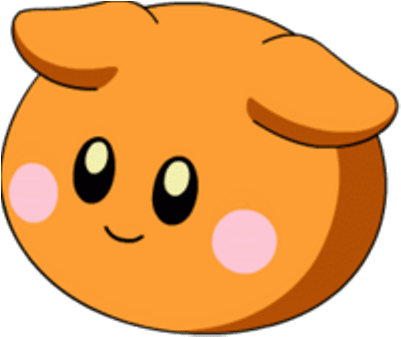 Kirby Scarfy Ears Down - Kirby Right Back At Ya Monsters (400x400)