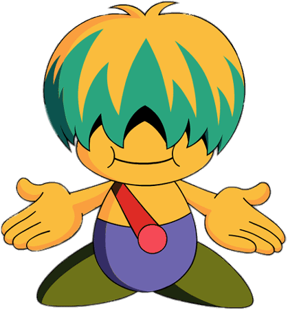 Kirby Tuff Palms Up - Voice Actor Of Kirby Right Back At Ya (423x478)