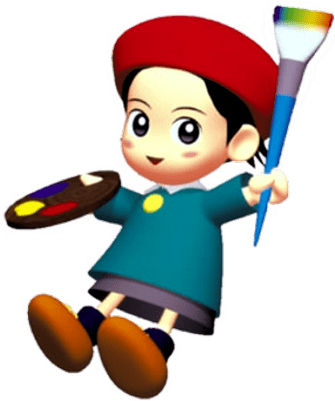 Kirby Adeleine The Artist - Adeleine Kirby Star Allies (400x400)