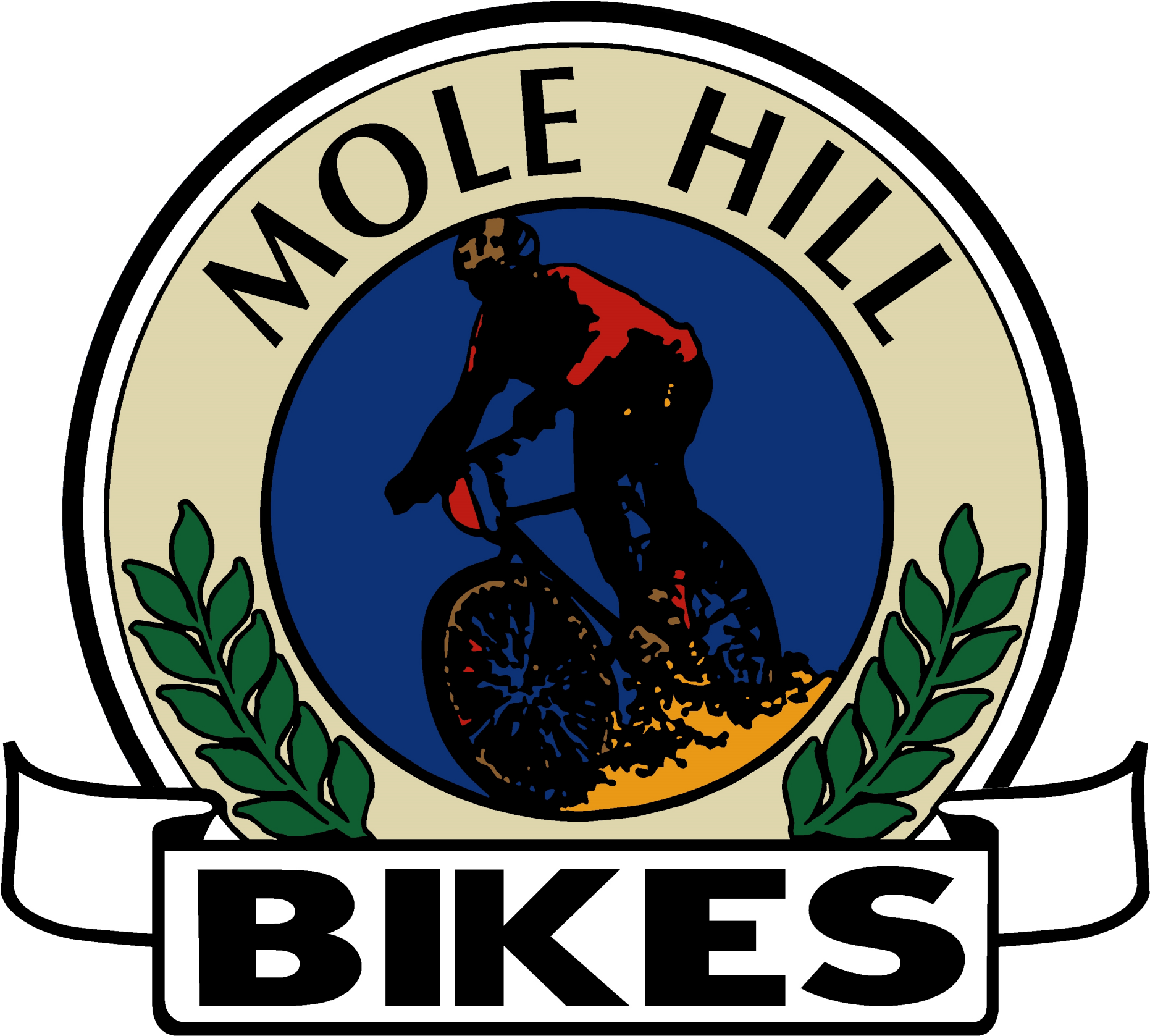 Mole Hill Logo Eddie - Hybrid Bicycle (2000x2000)