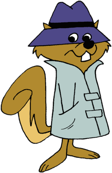 And Can't Forget Morroco Mole - Secret Squirrel (464x600)