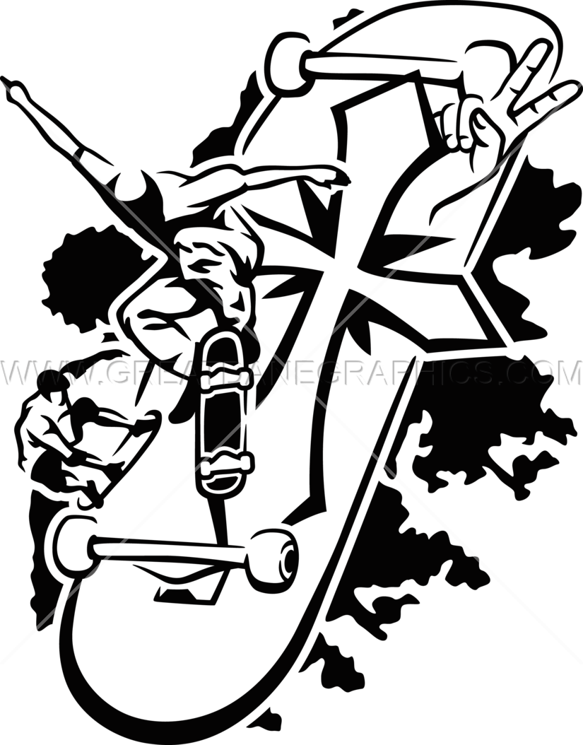 Skateboard Collage - Skateboard Collage (825x1054)