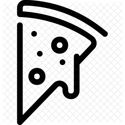 Pizza Icon - Scalable Vector Graphics (512x512)