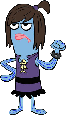 Nocturna - Spongebob Goth Fish (300x413)