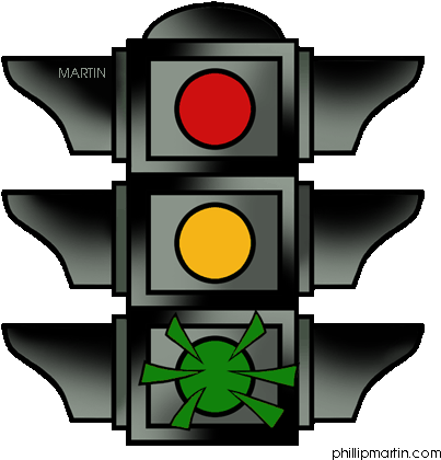 Stop Clipart Red Light - Red Light Red Light What Do You Say (432x439)