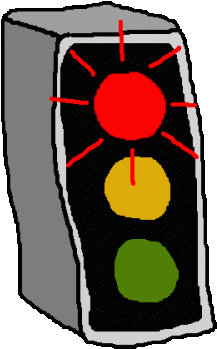 Stop Clipart Animated - Traffic Light Animated Gif (500x500)