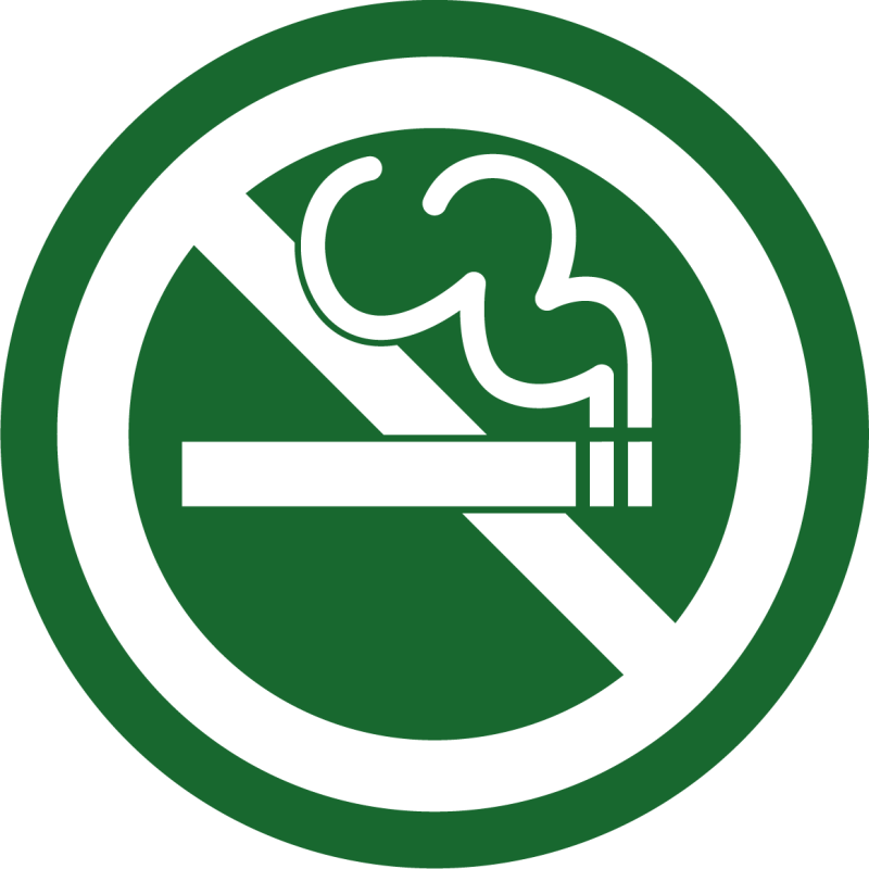 Pin Stop Smoking Clipart - Charing Cross Tube Station (800x800)