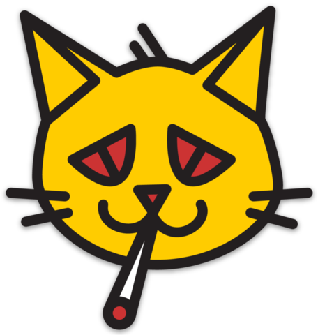 Cali Vinyl Sticker - Cali Vinyl Sticker (456x480)