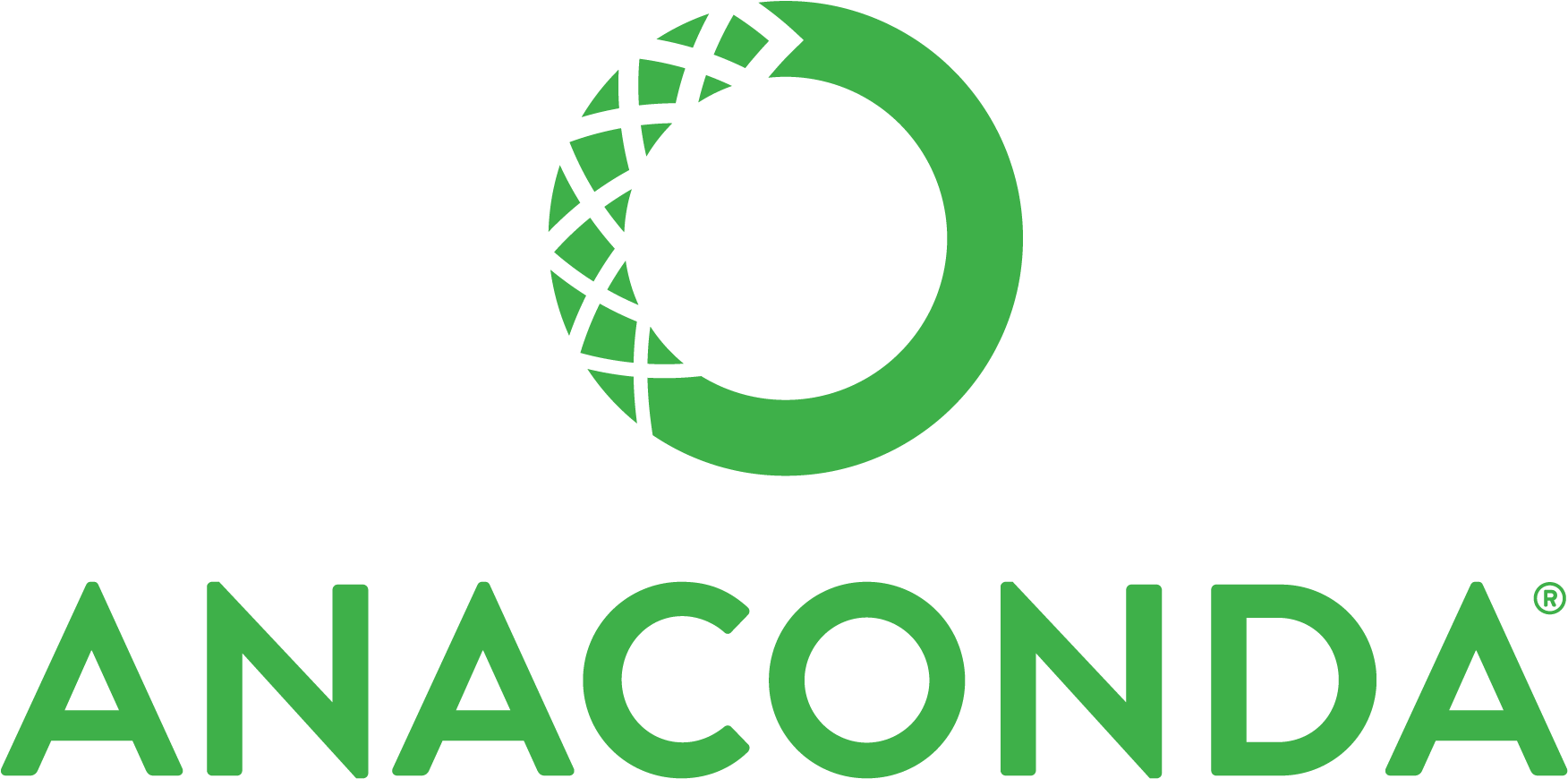 Anaconda - Anaconda Python Logo (1800x900)