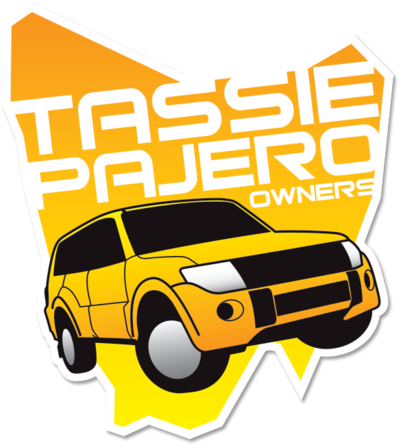 Tassie Pajero Owners Sticker - Compact Sport Utility Vehicle (480x480)