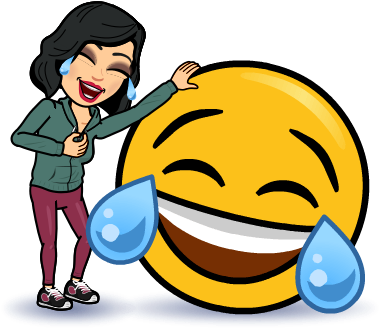 Hello This Is My Avatar, They Have Black Hair And Blak - Bitstrips (398x398)