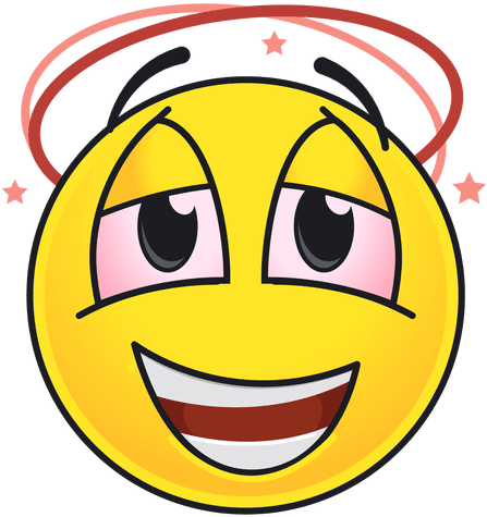 Drunk Happy Face - Imagenes De Un Emoji Feliz (512x512)